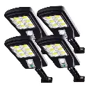 Pack 4 Foco Solar Led Exterior Con Sensor De Movimiento Ip65___.jfif