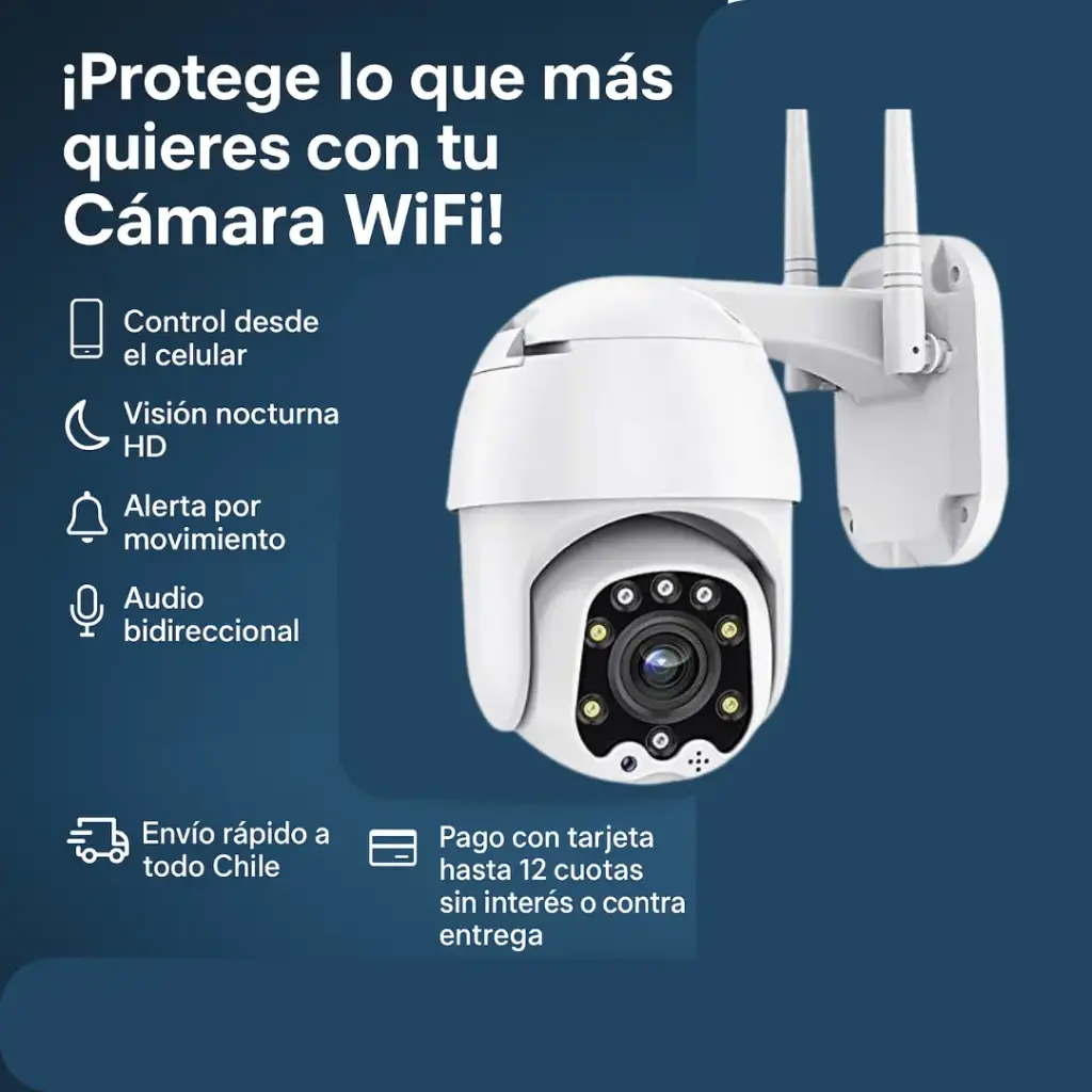 CÁMARA DE VIGILANCIA WIFFI + HD